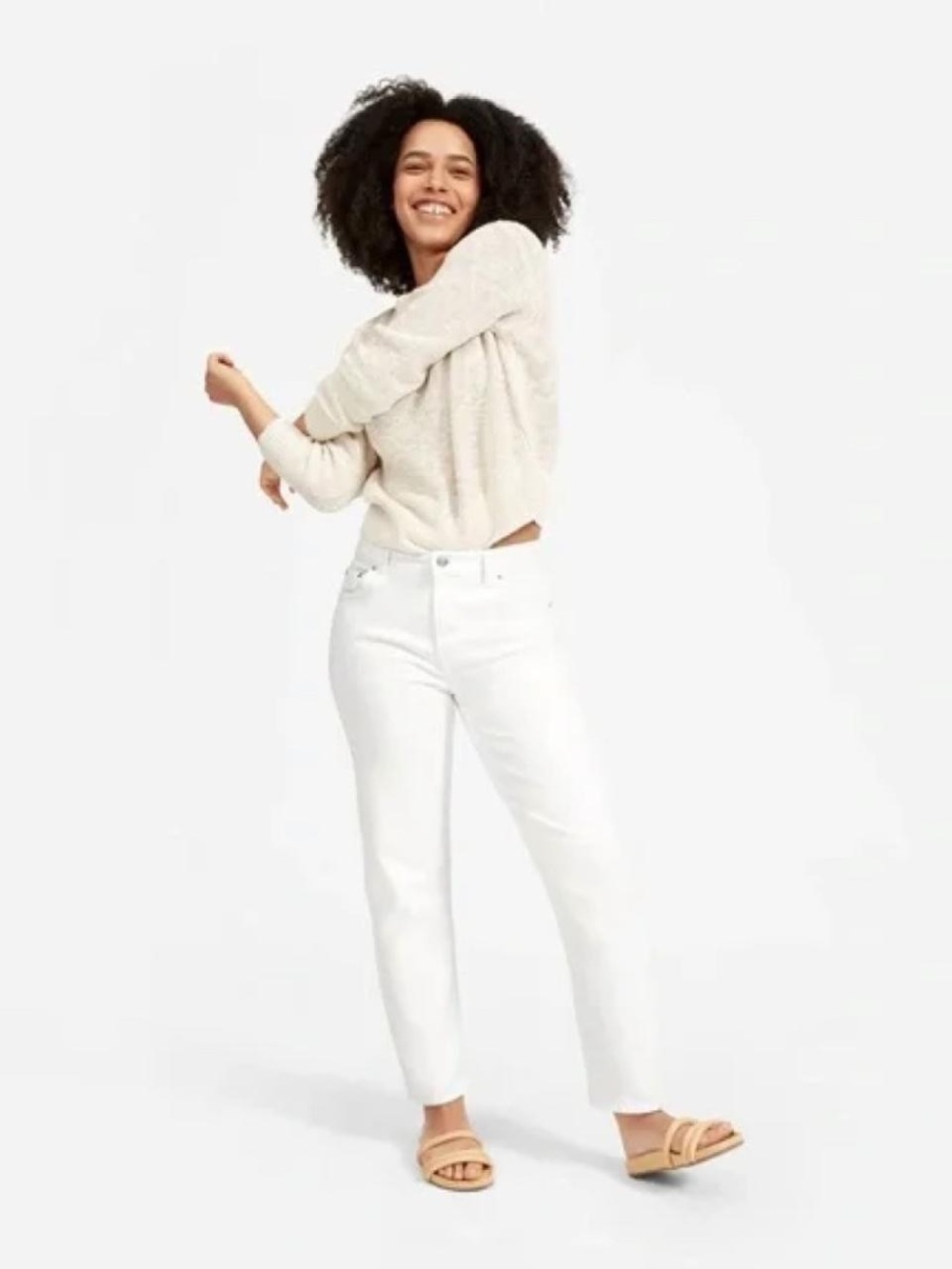 Everlane The Summer Jean Straight Leg Ankle